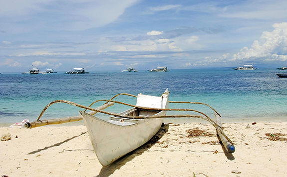 boat on beach