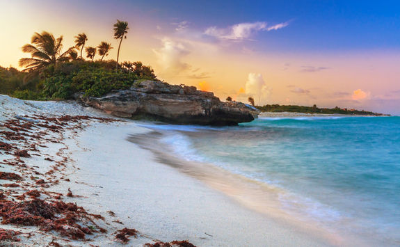 beach sunset