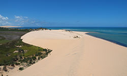 Aerial of Bazaruto Archipelago