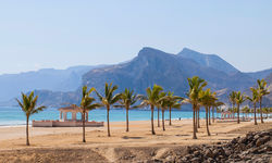 resort private beach, salalah